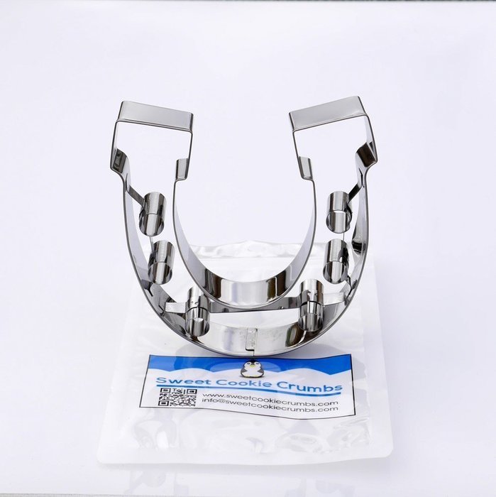 Horseshoe Cookie Cutter - Stainless Steel