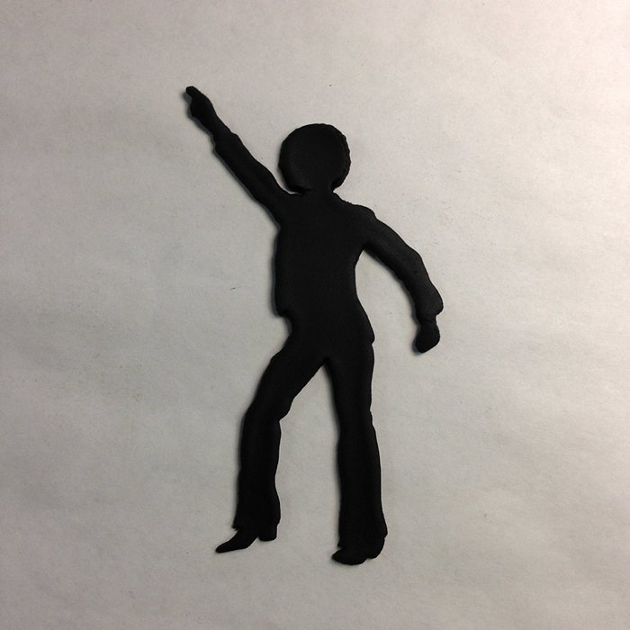 Disco Dancer 101 Cookie Cutter (3 Inches)