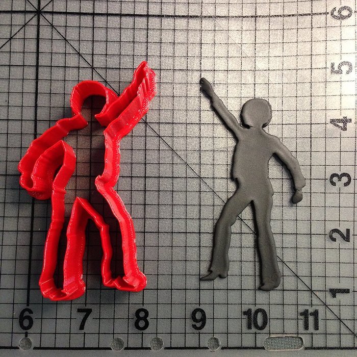 Disco Dancer 101 Cookie Cutter (3 Inches) N2