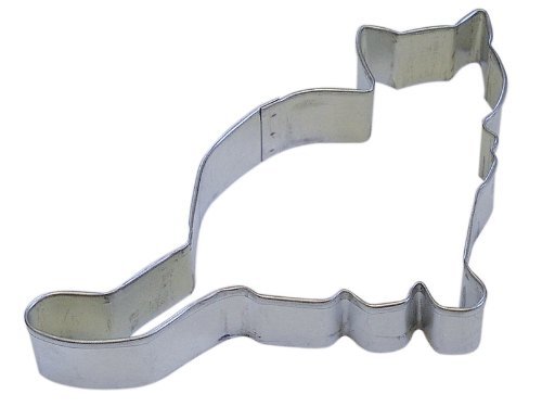 R&M Kitten 4.5" Cookie Cutter in Durable, Economical, Tinplated Steel