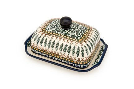 Polish Pottery Tuscany Butter Dish