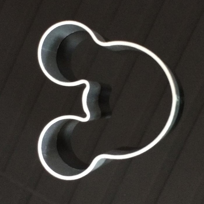 Topbeu Lovely Metal Mouse Shaped Cookie Pastry Dessert Cake Cutter Baking Mould Mold N4
