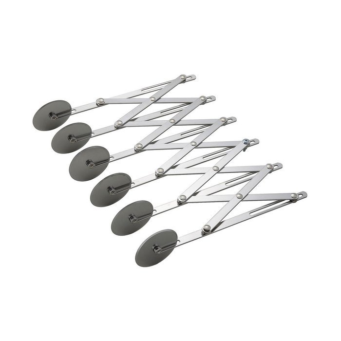 FortheChef's Stainless Steel 6-Wheel Adjustable Dough Divider