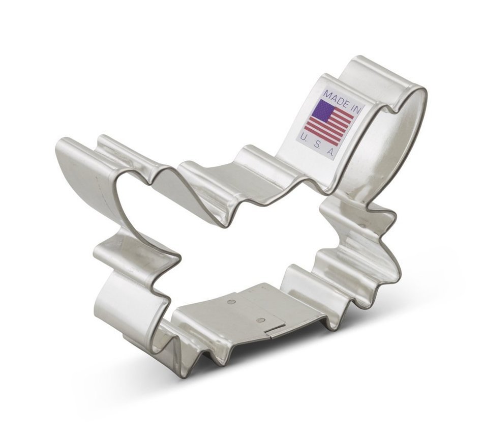 Ann Clark Crab Cookie Cutter - 3.5 Inches - Tin Plated Steel