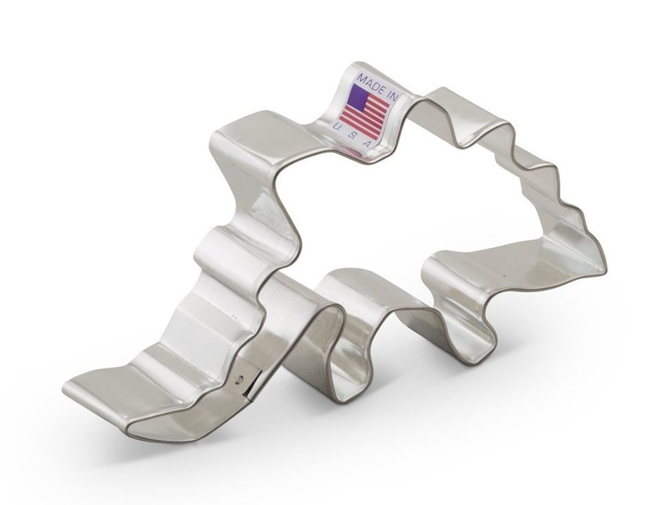 Ann Clark Stegosaurus Cookie Cutter - 5 Inches - Tin Plated Steel