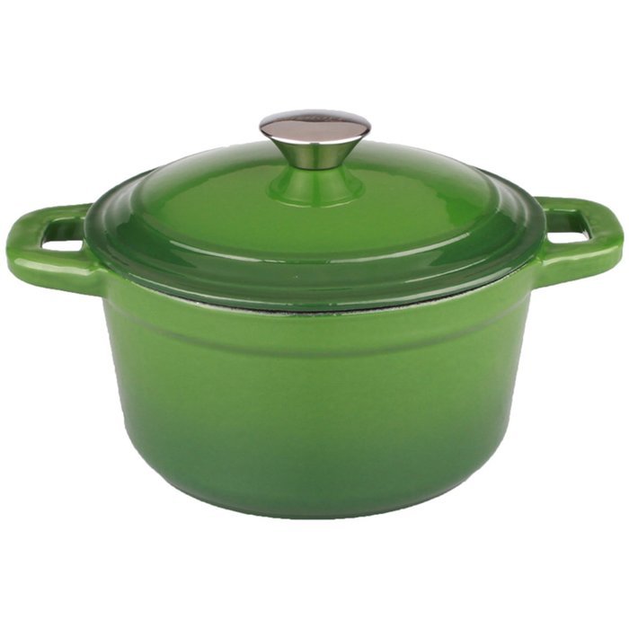 BergHOFF Neo Cast Iron Stockpot with a Lid, Purple, 7-Qt. N4