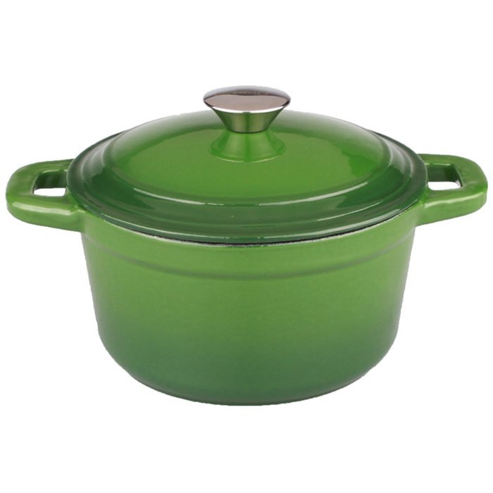 BergHOFF Neo Cast Iron Stockpot with a Lid, Purple, 7-Qt. N6