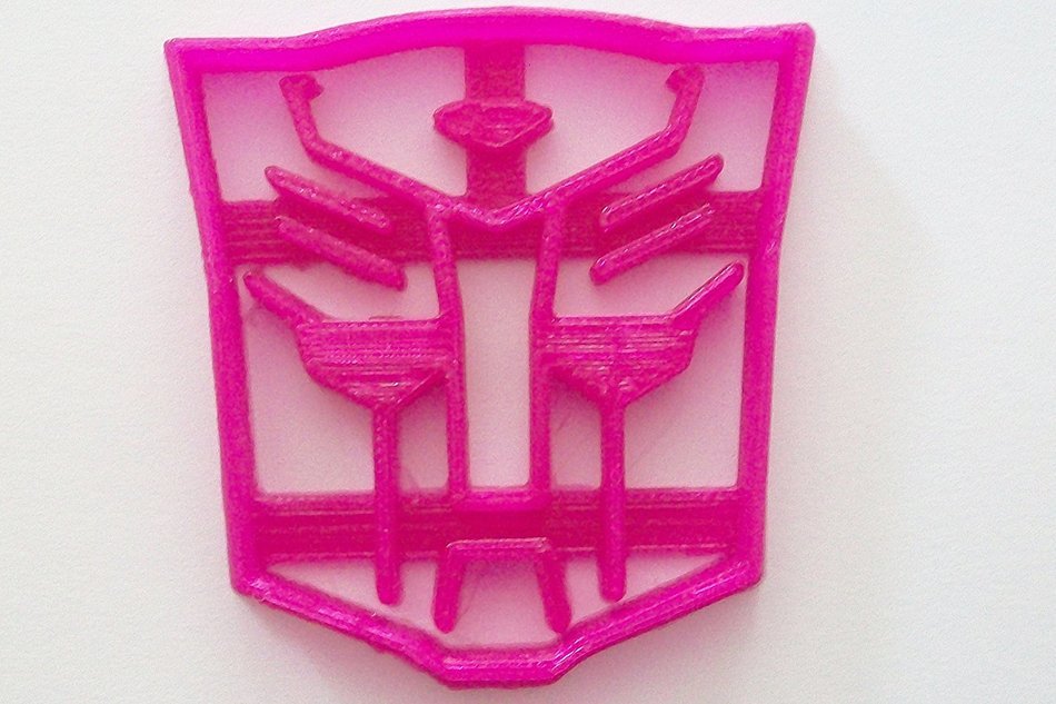 Transformer Autobot Fondant / Cookie Embosser Cutter For Cake Decorating icing Fondant
