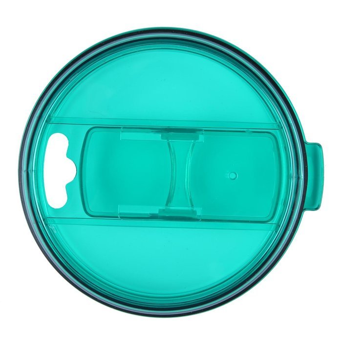 KOBWA Spill and Splash Resistant Lid with Slider Closure for Yeti Rambler, RTIC Tumblers 30 Oz. Tumblers Replacement... N34