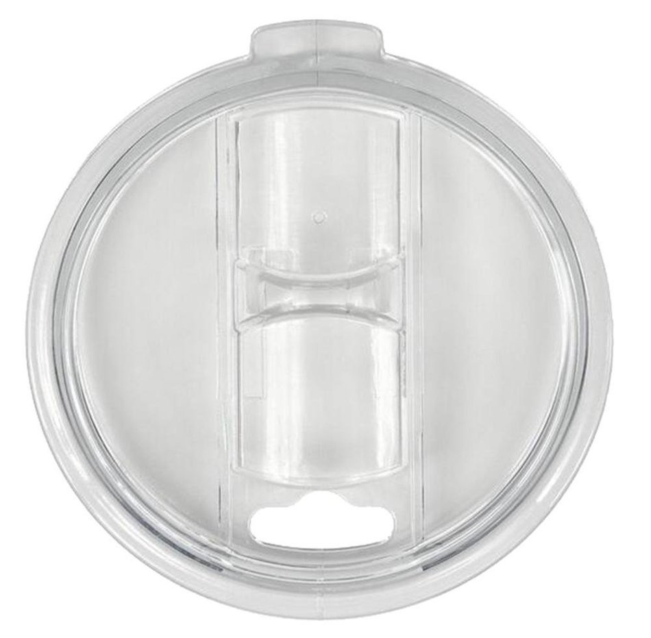 KOBWA Spill and Splash Resistant Lid with Slider Closure for Yeti Rambler, RTIC Tumblers 30 Oz. Tumblers Replacement... N50