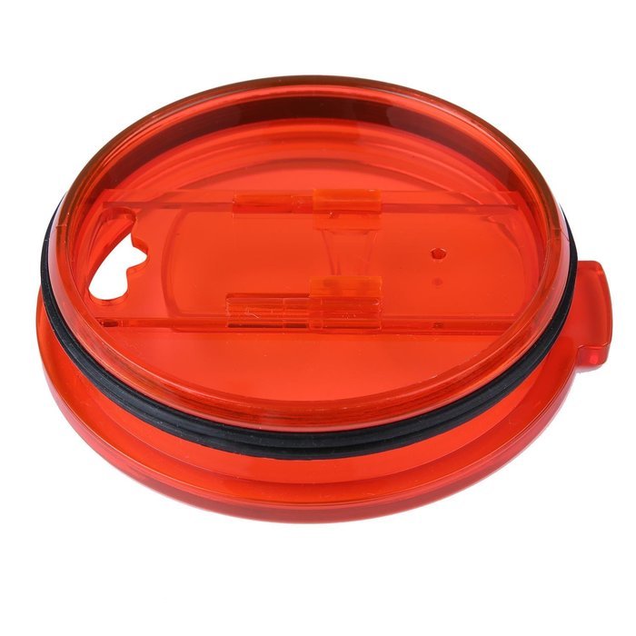 KOBWA Spill and Splash Resistant Lid with Slider Closure for Yeti Rambler, RTIC Tumblers 30 Oz. Tumblers Replacement... N54
