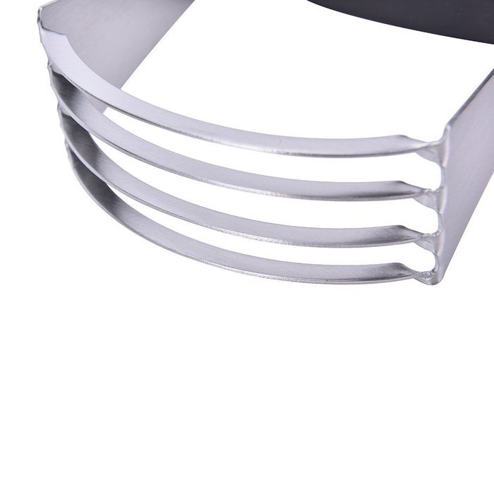 CoscosX Pastry Cutter Stainless Steel-Kitchen Professional Ergonomic Baking Dough Blender-Round Hand Dough Blender... N6