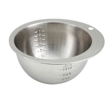 Culinary Depot Measuring Bowls, S/S with Interior Graduations 4, 6 Cups Baking Set Includes S/S Measuring Cups... N3