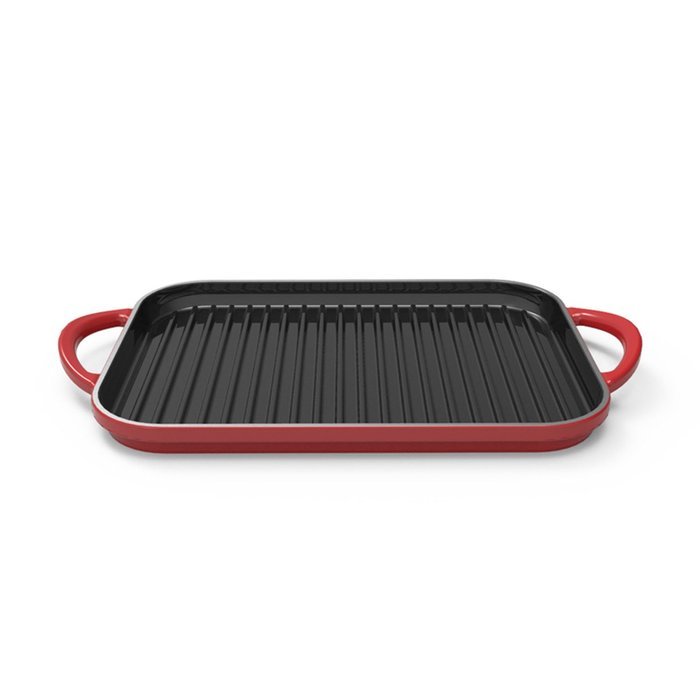 Nordic Ware Pro Cast Traditions Rectangle Baking Pan, 9 by 13-Inch, Cranberry N19