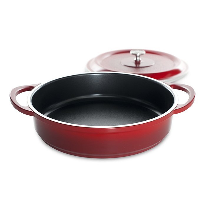 Nordic Ware Pro Cast Traditions Rectangle Baking Pan, 9 by 13-Inch, Cranberry N27