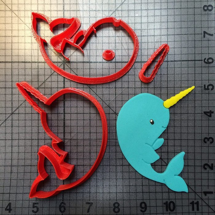 Narwhal 100 Cookie Cutter Set (4 Inches) N2