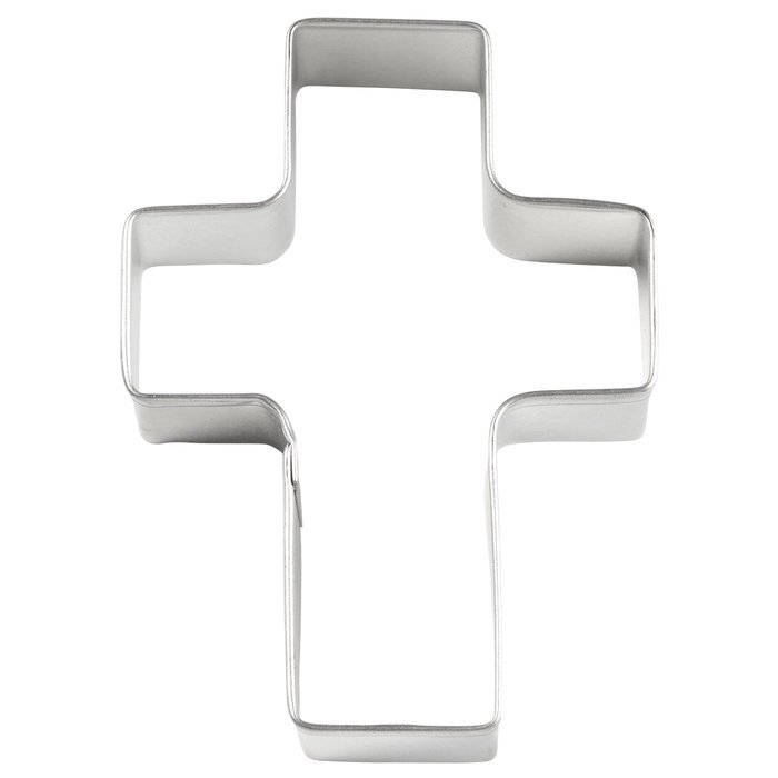 Wilton 2308-1018 Metal Cookie Cutter Easter Cross N2