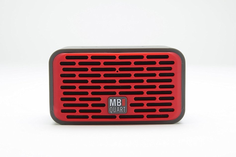 MBQUART QUBTwo Dual Driver Wireless Bluetooth Speaker (Red) N2