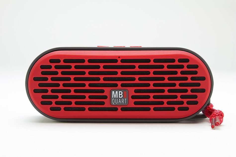 MBQUART QUBTwo Dual Driver Wireless Bluetooth Speaker (Red) N10
