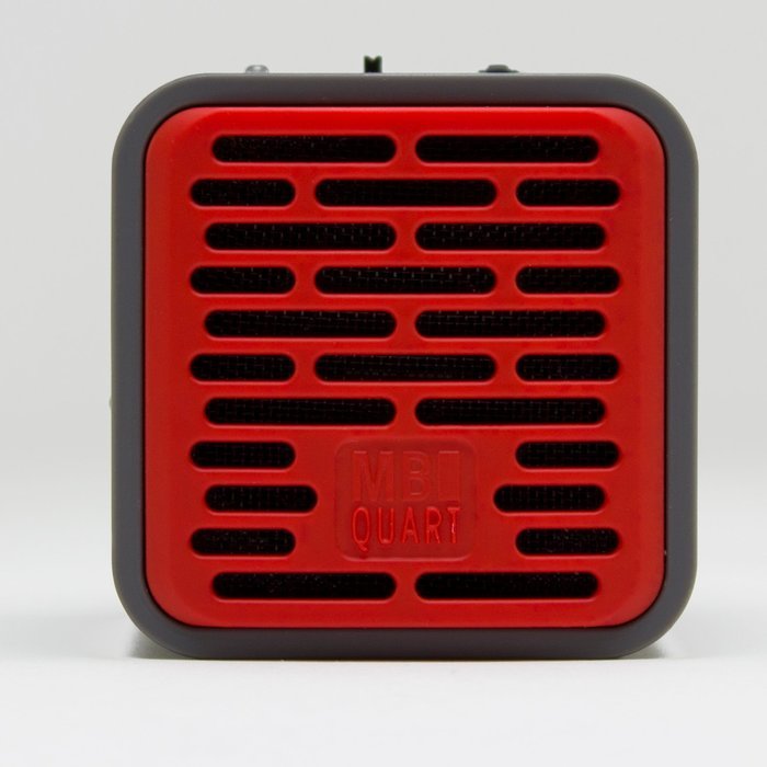 MBQUART QUBTwo Dual Driver Wireless Bluetooth Speaker (Red) N24