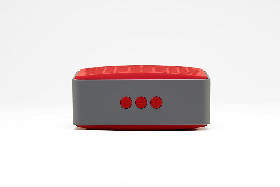 MBQUART QUBTwo Dual Driver Wireless Bluetooth Speaker (Red) N39