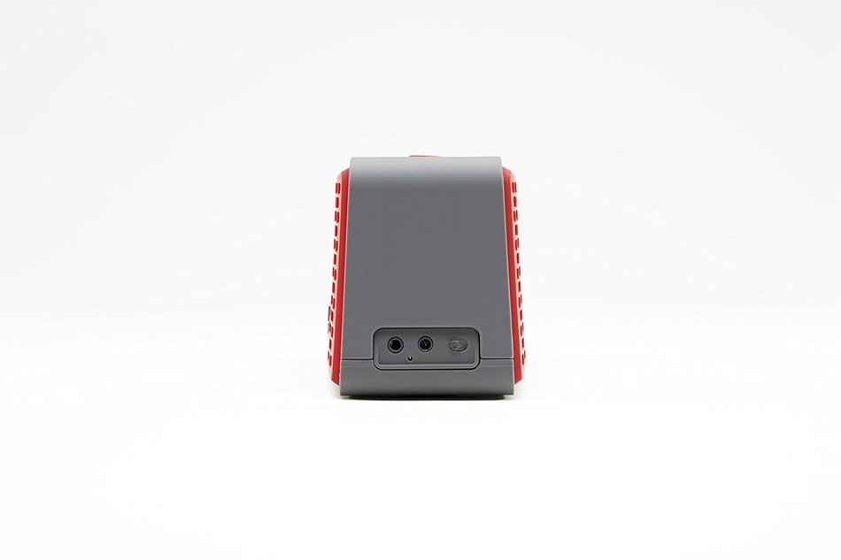 MBQUART QUBTwo Dual Driver Wireless Bluetooth Speaker (Red) N40
