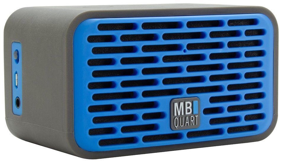 MBQUART QUBTwo Dual Driver Wireless Bluetooth Speaker (Red) N45