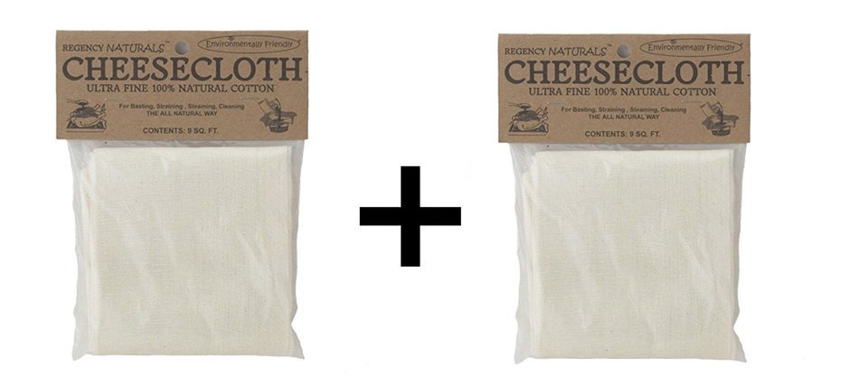 Regency Natural Ultra Fine 100% Cotton Cheesecloth 9sq.ft (2)