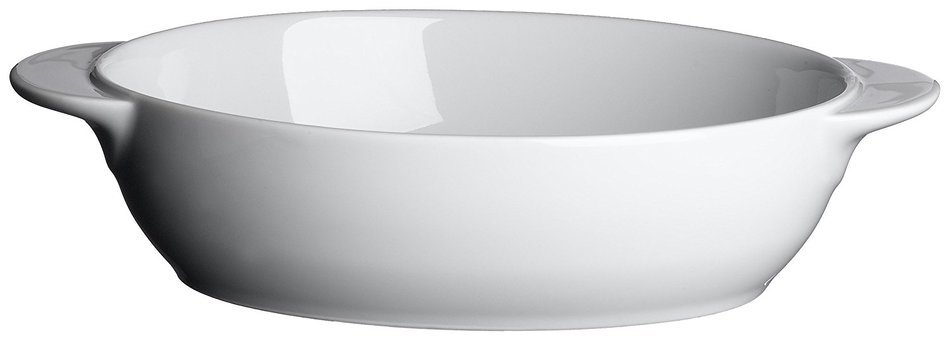 Denby White Small Oval Dish