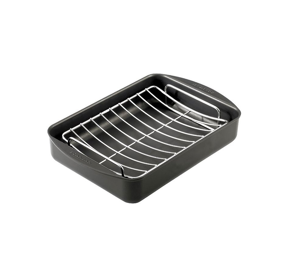 Scanpan Classic Roasting Pan, 5.5 QT, 15.25" x 10.5" N2
