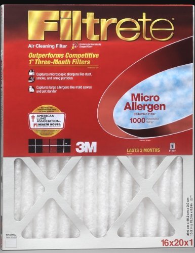 3M Filtrete MA18X24 18x24x1 - 17.7 x 23.7 Filtrete 1000 Filter by 3M Pack of - 2