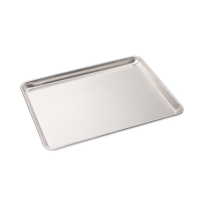 FortheChef's 1/2-Size Aluminum Sheet Pan, 13" x 18", 20 Gauge