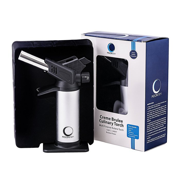 Creme Brulee Kitchen Torch - Best Home and Professional Chef Culinary Torch - With Specially Designed SAFETY Lock... N3