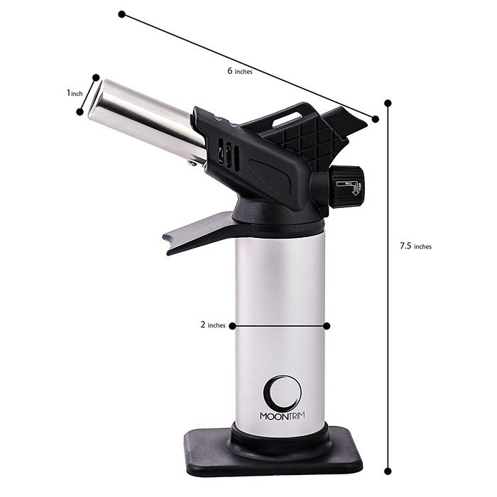 Creme Brulee Kitchen Torch - Best Home and Professional Chef Culinary Torch - With Specially Designed SAFETY Lock... N5