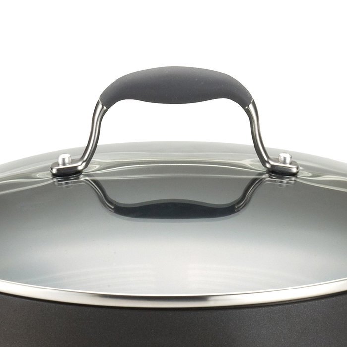 Anolon Advanced Hard-Anodized Nonstick Covered Chef's Casserole, 3.5 quart, Gray N3