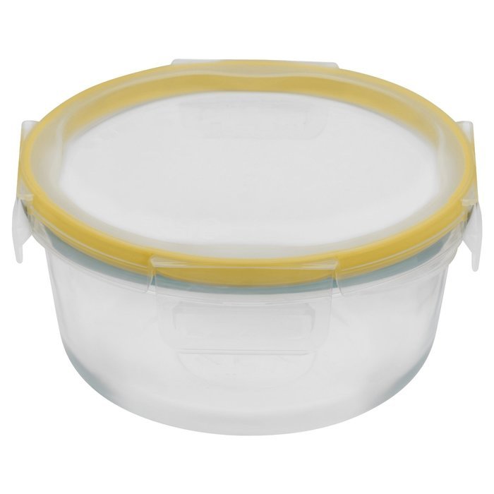 Snapware 4-Cup Total Solution Round Food Storage Container, Glass