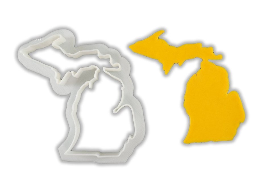 Michigan State Cookie Cutter - MINI - 2 Inches