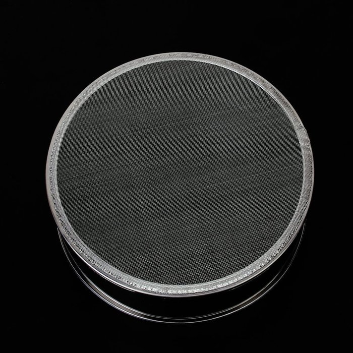 SODIAL(R) Kitchen Round Mesh Sugar Flour Sifter Strainer - Stainless Steel N2