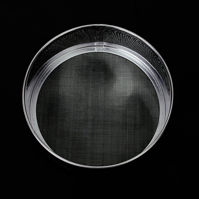 SODIAL(R) Kitchen Round Mesh Sugar Flour Sifter Strainer - Stainless Steel N3