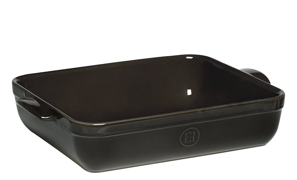 Emile Henry Made In France Lasagna/Roasting Dish 16.75" x 11"x 3" Burgundy Red N6