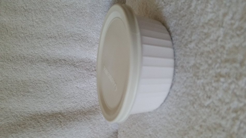 Corningware French White with Plastic Lid 500ml