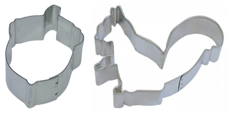 R & M Autumn Thanksgiving 8 Piece Cookie Cutter Set N2