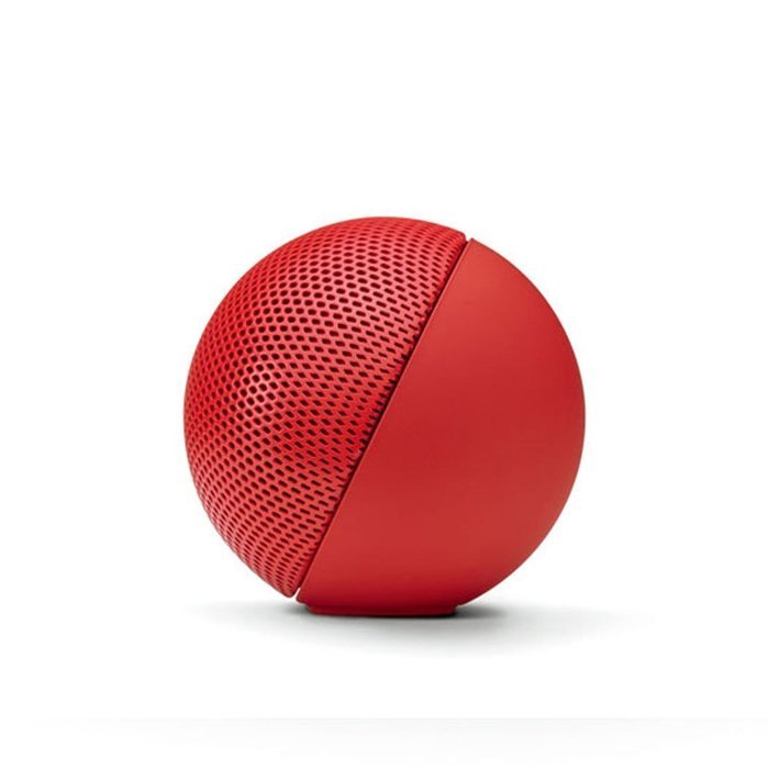 Beats by Dr. Dre Pill Portable Wireless Bluetooth Speaker w/3.5mm Auxiliary Jacks & Hard Case (Red)
