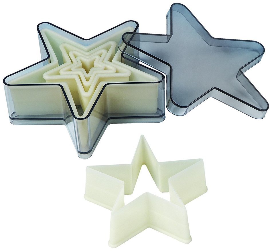 Fat Daddio's 5-Piece 5 Point Star Nylon Cutter Set