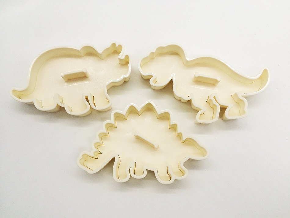 Cookie Cutters, Kootips 3Pcs/set Dinosaur Jurassic Baking Fondant Cookie Cutters Cake Decoration N3