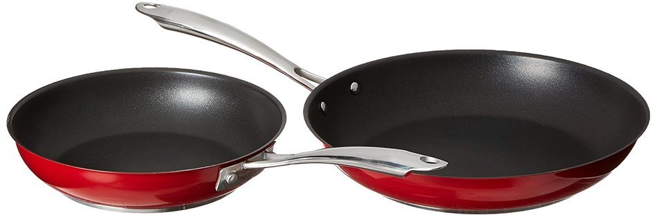KitchenAid KCS60LCER Stainless Steel 6.0-Quart Low Casserole with Lid Cookware - Empire Red N31