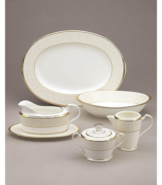 Noritake White Palace Oval Vegetable Bowl