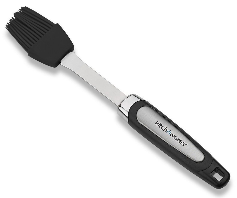 Silicone Basting Brush - 9 Inch, Heat Resistant, -Ideal For Baking, Cooking, BBQ Basting &ndash; By Kitch N&rsquo; Wares