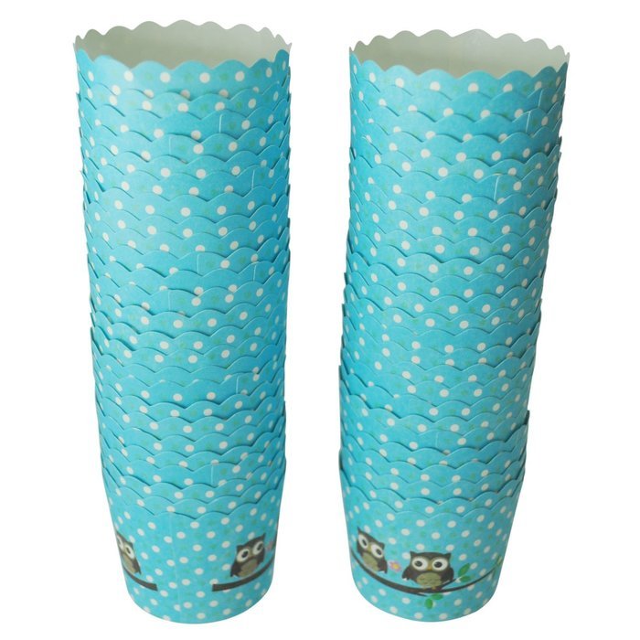 TOOGOO(R)50 X Cupcake Wrapper Paper Cake Case Baking Cups Liner Muffin Dessert Baking Cup