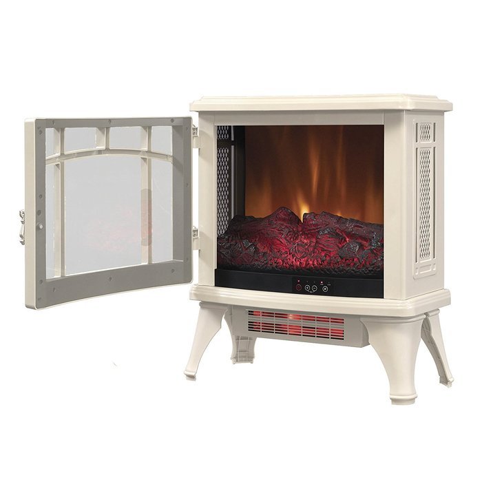 Duraflame Infrared Quartz Stove Heater w/ Flame Effect N3
